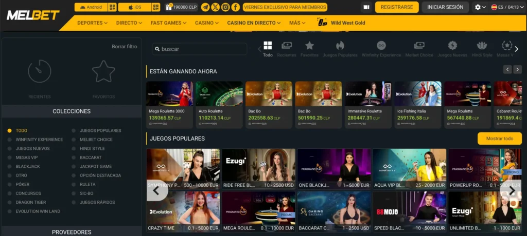 Casino en vivo